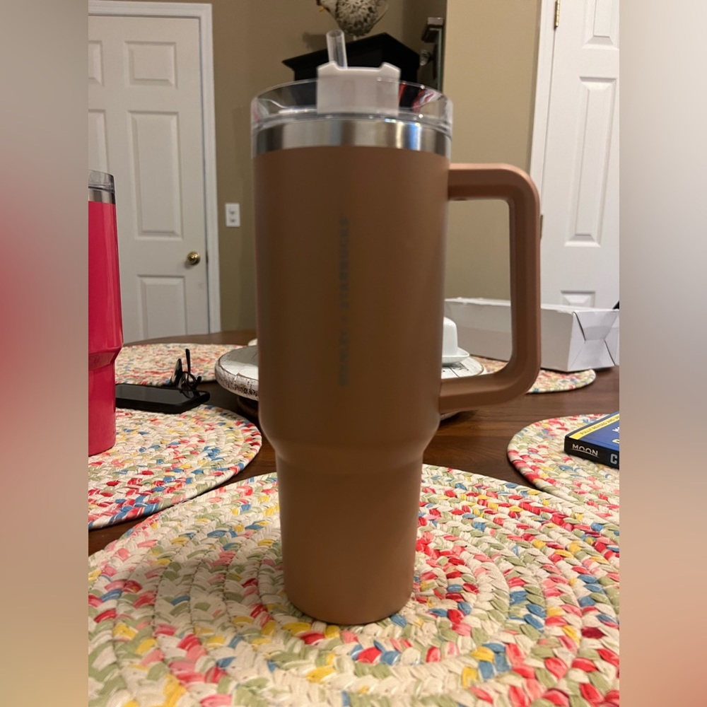 Camel Starbucks x Stanley 40oz Quencher